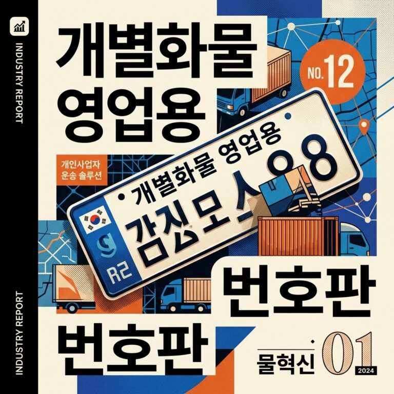 ai thumbnail poster 개별화물 영업용 번호판 1786690983